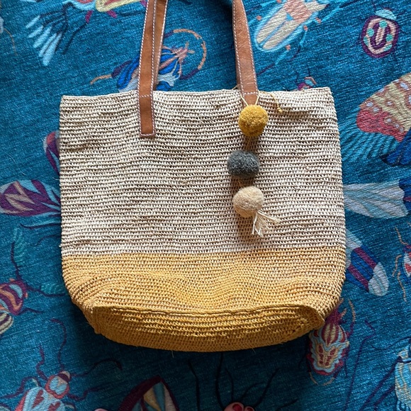 Mar Y Sol Montauk Tote in Sunflower - Picture 1 of 6